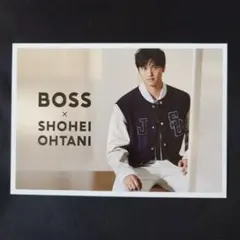 大谷翔平✕BOSS ポストカード