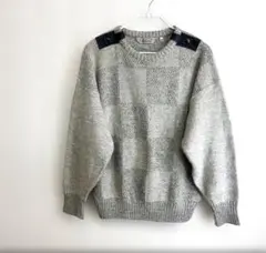 VERSIONE ヴィンテージ　モヘアニットセーター　Italy製