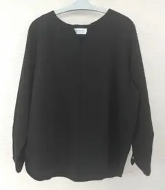 長袖カットソー　黒