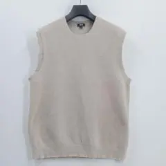 ノースリーブ / ニットベスト / ユニクロ / UNIQLO / ベージュ