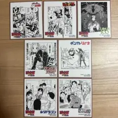 ジャンプフェア ミニ色紙　7枚セット