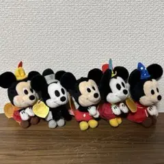 【希少・5個セット】　ミッキーマウス　90TH ANNIVERSARY　＆y♡u