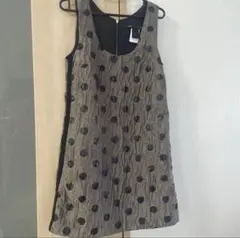 マークバイマークジェイコブス　ドット柄ノースリーブミニワンピース