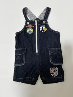 MIKI HOUSE デニムオーバーオール 80cm