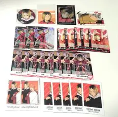 ハイキュー　缶バッジ　紙類まとめ売り　孤爪研磨　27点セット