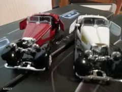 New最安値・二台セット金属製レトロ、高級クラッシックカー