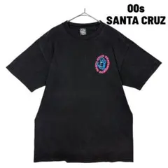 00s SANTA CRUZ Tシャツ 半袖 スクリーミングハンド ブラックのサムネイル