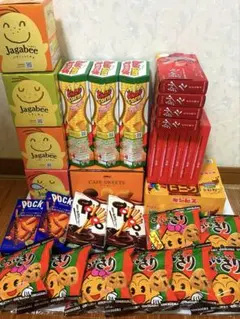 Y*♡様 超豪華お菓子セット ポッキー・紗々・Jagabee 大量まとめ売り