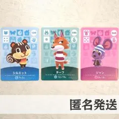 amiiboカード【チーフ　シルエット　ジャン】あつまれ どうぶつの森　あつ森