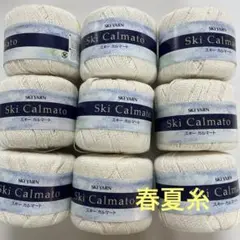 春夏糸　スキー　カルマート601番6玉＋3玉