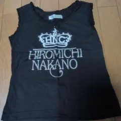 HIROMICHI NAKANO ブラックタンクトップ
