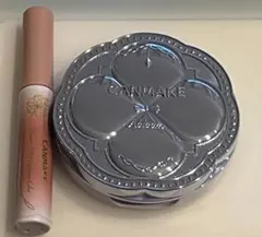 2点　CANMAKEイルミネイティングフィニッシュパウダー＆ミニアイブロウカラー