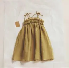 ZARA TIMELESZ ストラップ ベアワンピース ピスタチオ 80〜90