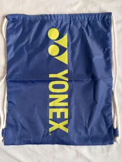YONEX 巾着型 ナップサック ブルー