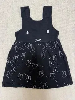 グラニフ ミッフィーワンピース ブラック110