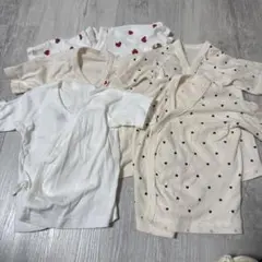 新生児用　短肌５枚セット