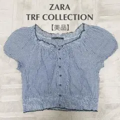 【美品】ZARA TRF COLLECTION／パフスリーブ ブラウスのサムネイル