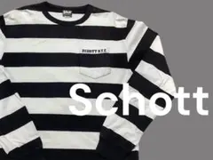 【Schott】WIDE BORDER POCKET T-SHIRT Lサイズ