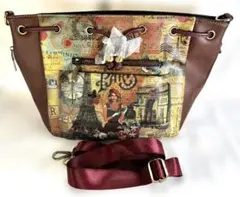 ハンドメイド ジョリーフルール フリルトート ショルダー メゾンド
