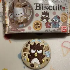 サンリオ♦バッドばつ丸♦刺繍缶バッジ