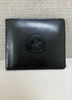 BEVERLY HILLS POLO CLUB 二つ折財布　黒　昭和シェル非売品