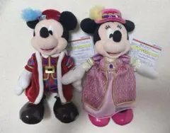 ミラコスタ ミッキー ミニー ぬいぐるみバッジ