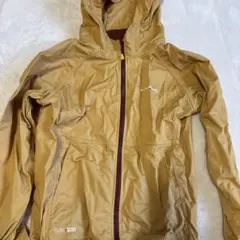 mont-bell キッズジャケット 150 イエローブラウン