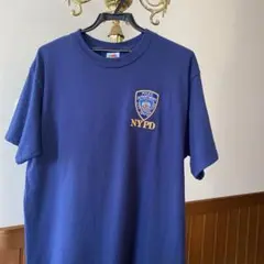 n*o様 メンズTシャツ　NYPD Tシャツ フルーツオブザルーム