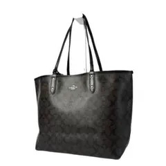 新品未使用】COACH コーチ 大型 トートバッグキャンバス レザー 5696