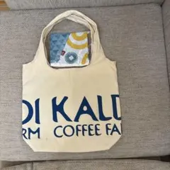 カルディ　2025 福袋　トートバッグ　もへじ手ぬぐいエコバッグ(巳)付