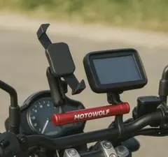 MOTOWOLF モトウルフ エクステンションブラケット 3点セット 新品未使用