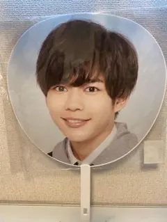 長尾謙杜 うちわ 団扇　アオハル　なにわ男子