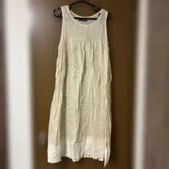 ノースリーブ　ワンピース