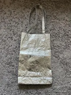 【新品未使用】SHIRO（シロ）タイベック トートバッグ シルバー
