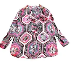 EMILIO PUCCI エミリオプッチ シルクカーディガンXS - メルカリ