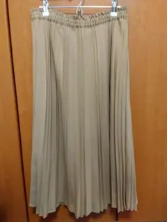 earth music & ecology ベージュ プリーツスカート F