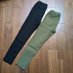 GU ロングパンツ 2本セット