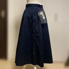 【HusHusH 】ハッシュアッシュ 新品未使用ロングスカート　サイズＬ