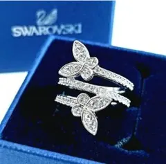 SWAROVSKI Eden Open リング シルバーカラー 55 - メルカリ