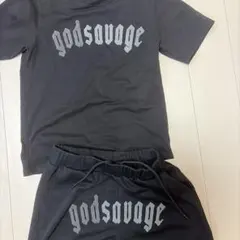 god savage ショートパンツ 黒 - メルカリ