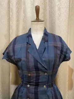 ヴィンテージBurberryチェックワンピース