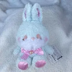 圧縮なし！ KushurmeおすわりBIGぬいぐるみ ブルー