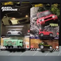ホットウィール プレミアム 4台セット