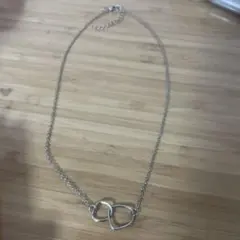 男性女性 メンズレディース vintage silver neckless