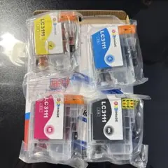 G&G IMAGE 互換インクカートリッジ LC3111 4色セットのサムネイル