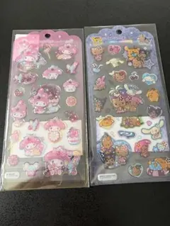 ドロップジュエリーシール　マイメロ　日焼けオールスター