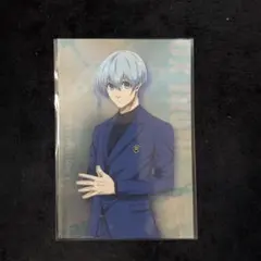 ブルーロック展　トレーディングメタルポストカード　氷織羊