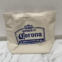 Corona ロゴ トートバッグ アイボリーのサムネイル
