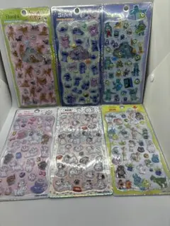【新商品】プチドロップステッカー ディズニー7種類セット