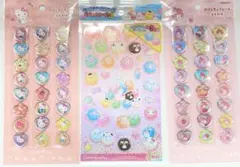サンリオ　ハローキティ　マイメロ おはじきふうシール　ホログラムシール　正規品